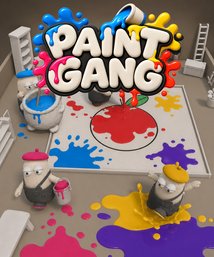 Paint Gang portrait key art